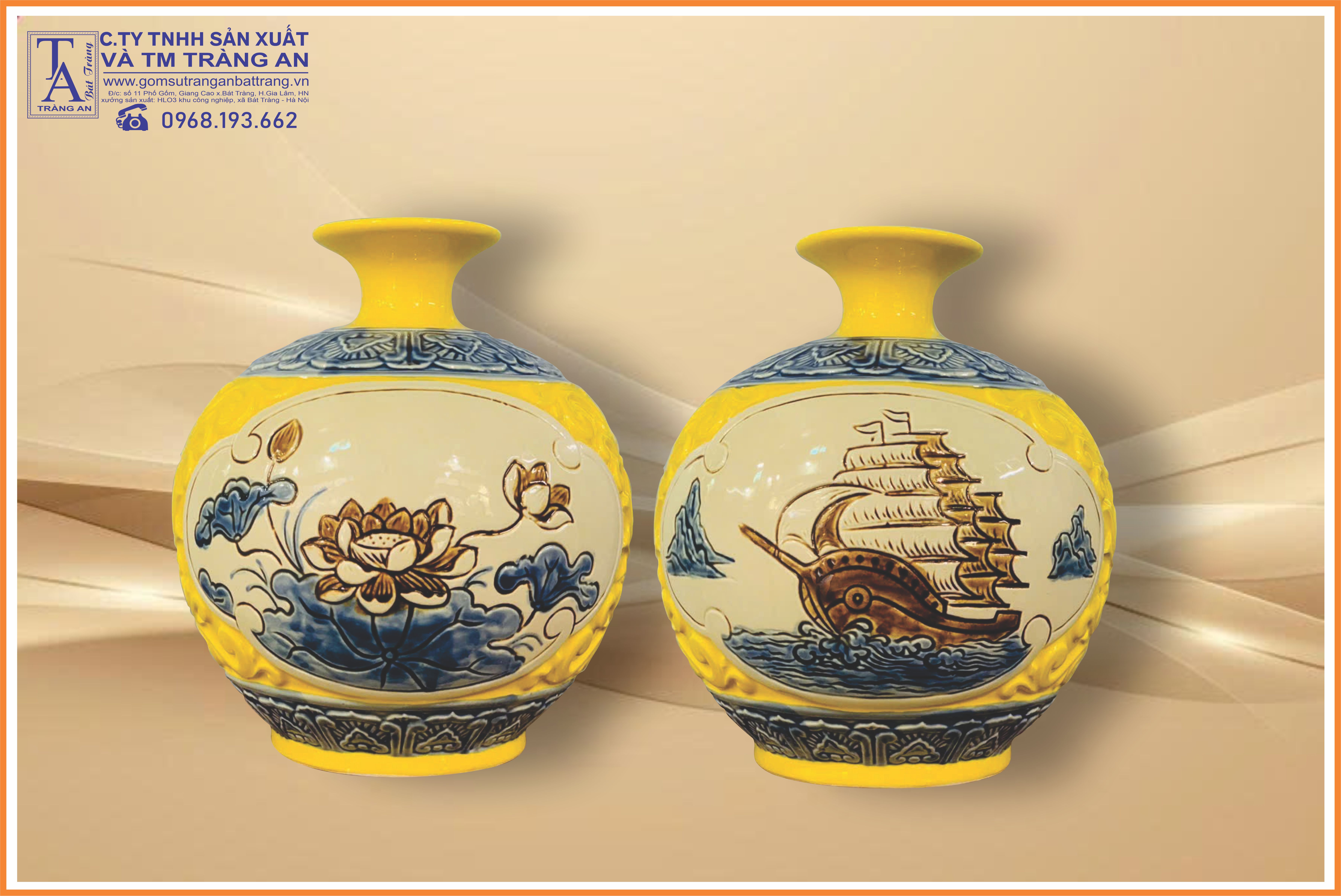 Bình tài lộc rạn